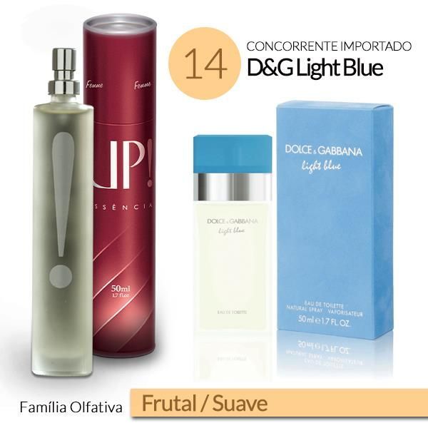 Perfume Feminino - 50ml - UP! 14 - D&G Light Blue