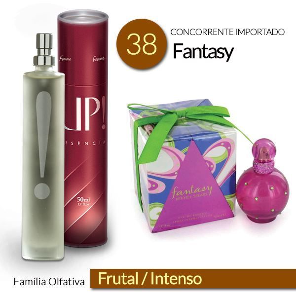 Perfume Feminino - 50ml - UP! 38 - Fantasy